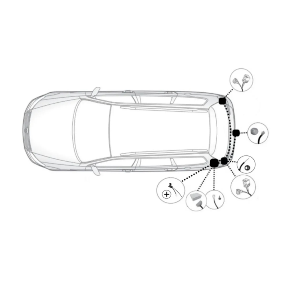 Блок согласования Haval Jolion 2021- 7 pin TowRus Арт. 0128920307