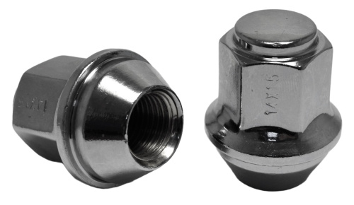 Гайка колеса M14x1.5 Конус h-37мм закрытая, Хром, Ключ 21, Арт. 801948V