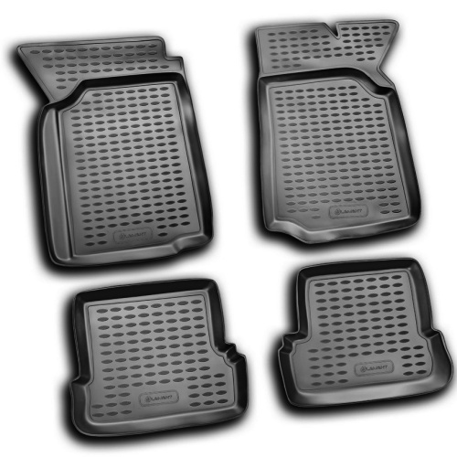 Коврики в салон Chery Amulet (A15) 2003-2010, полиуретан Element, Черный, Арт. NLC.63.02.210