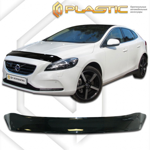 Дефлектор капота Ca-Plastic для Volvo V40, арт.2010010109530