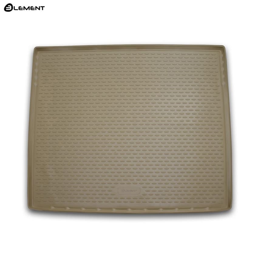 Коврик в багажник Chevrolet Tahoe (K2UC) 2014-2020, полиуретан Element, Бежевый, длинный Арт. CARCDL00004b