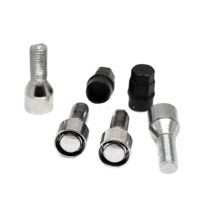 Секретные болты M12x1.5 Конус L-24мм Хром, Ключ 17-19, Арт. 375093X-2Key
