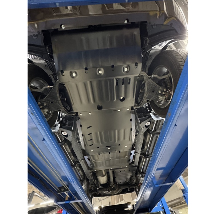 Защита радиатора, РК переднего моста Mitsubishi L200 VI 2024- V - 2.4d AT GLS (2 части) Арт. ALF14581ST