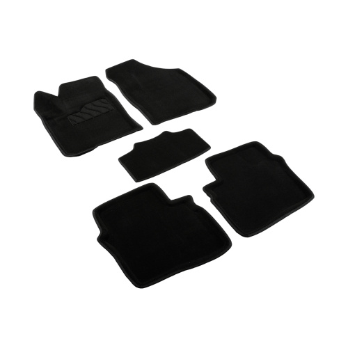 Коврики в салон OMODA S5 2022-, 3D ткань Seintex , Черный, Арт. 318253