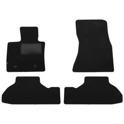 Коврики в салон BMW X6 (F16) 2014-2019, текстильные Klever premium, Черный, Арт. KVR03053822110KH