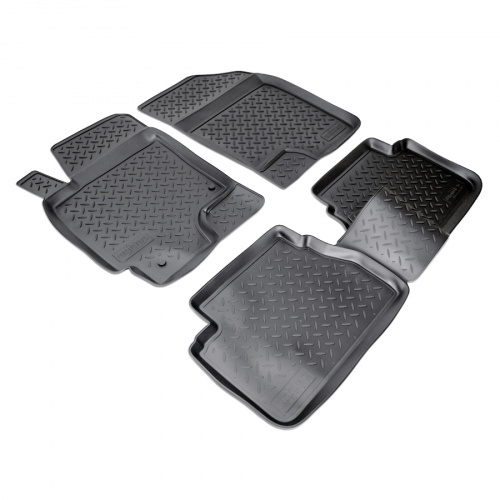 Коврики в салон Chevrolet Epica (V250) 2006-2009, полиуретан Norplast, Черный, Арт. NPLPO1209