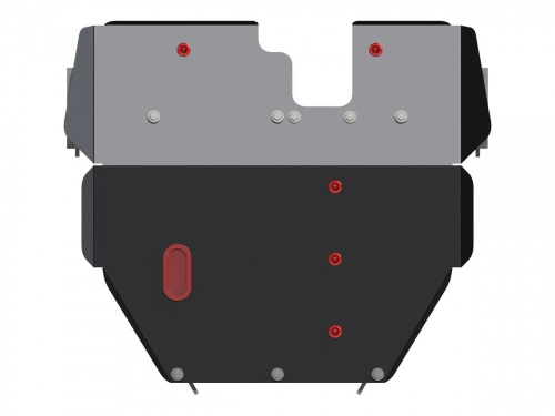 Защита картера двигателя, КПП Mitsubishi Colt (CJ) 1995-2003 V-1,3; 1,5;1,6 Арт. 14.0123