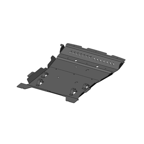 Защита картера двигателя, КПП Hongqi E-HS9 2022- (2 части) Арт. 5603ABC