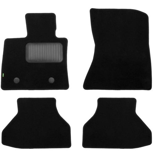 Коврики в салон BMW X5 (E70) 2006-2010, текстильные Klever standart, Черный, Арт. KLEVER02051701210KH