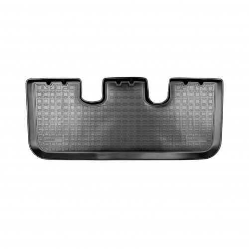 Коврики в салон Toyota Fortuner  2015-2020, полиуретан Norplast, Черный, 3 ряд Арт. NPA00C88231
