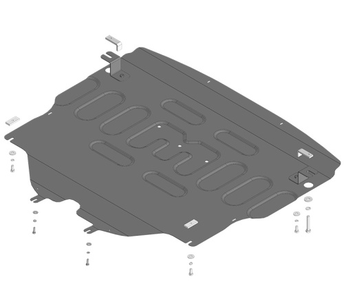 Защита картера двигателя, КПП Mazda CX-50 2021- V-2.0 FWD Арт. 71102