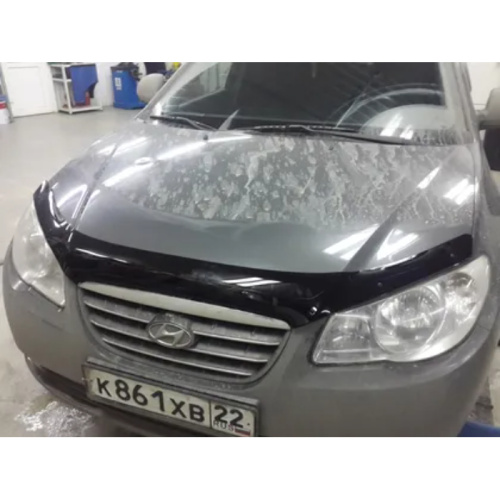 Дефлектор капота SIM для Hyundai Elantra, арт.SHYELA0712