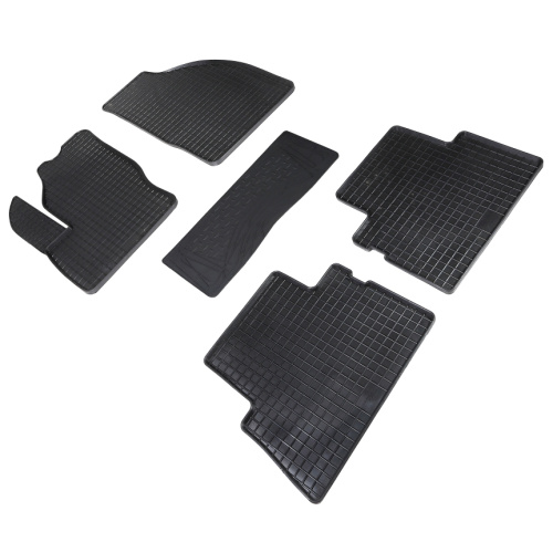 Коврики в салон Ford C-MAX (Mk1) 2003-2007, резина Seintex "сетка", Черный, Арт. 00167