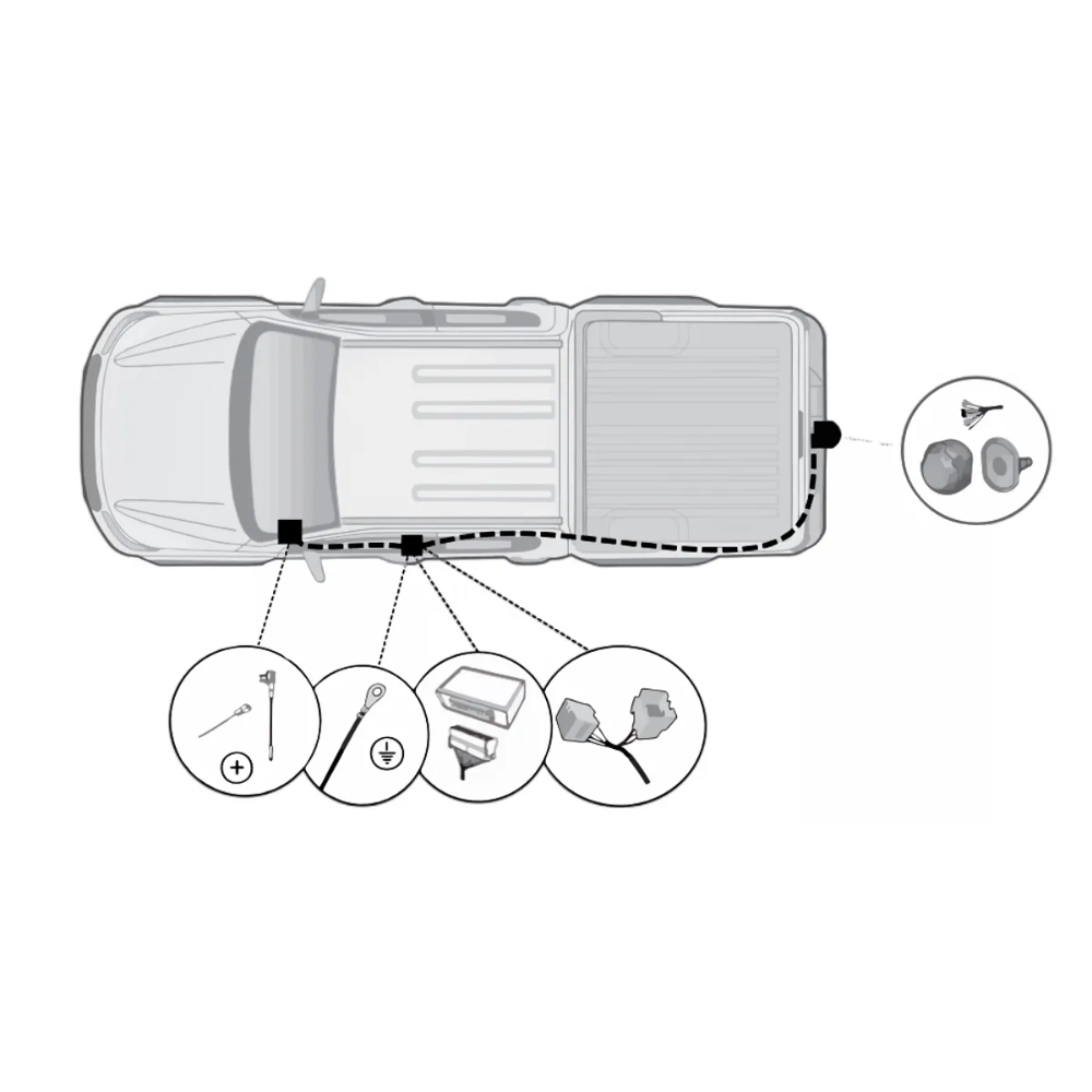 Блок согласования JAC T8 Pro 2020- 7 pin TowRus Арт. 0122942507
