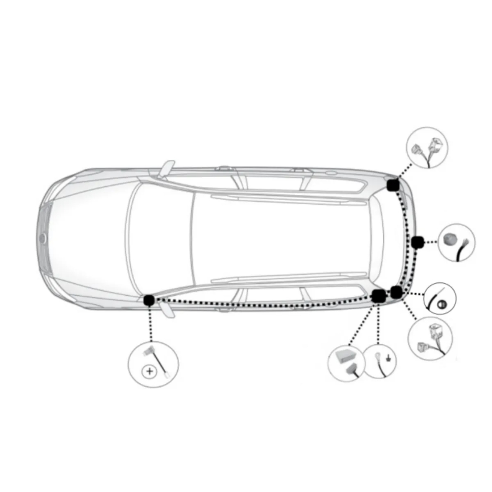 Блок согласования Kia Mohave 2008-2016 7 pin TowRus Арт. 0111926907