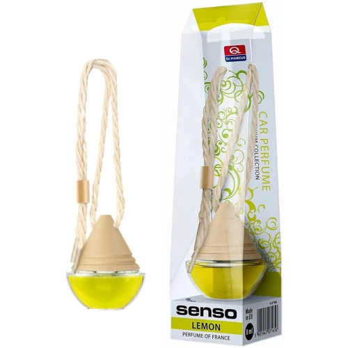 Ароматизатор для авто подвесной бутылочка Dr.Marcus Senso Wood Lemon арт. 46641