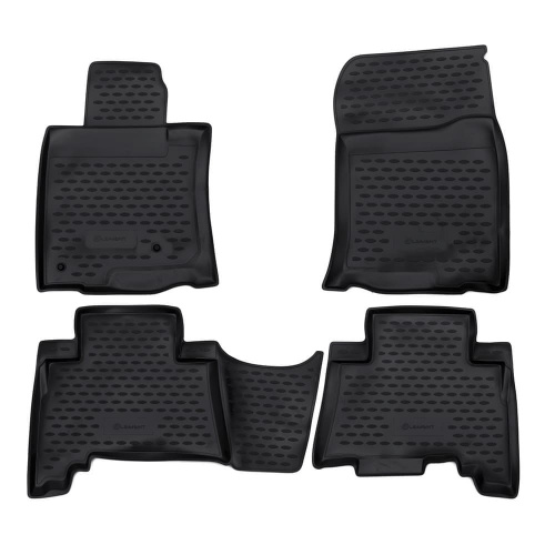 Коврики в салон Toyota Land Cruiser Prado (J150) 2009-2013 5 дв., полиуретан Element, Серый, 5 мест, 4 шт. Арт. NLC4828211K