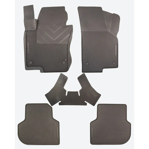 Коврики в салон Volkswagen Jetta  2005-2011 Седан, 3D Sota bord резина, Черный, Арт. EVTS0692