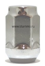 Гайка колеса M12x1.5 Конус h-35мм закрытая, Цинк, Ключ 17, Арт. 301445VZ
