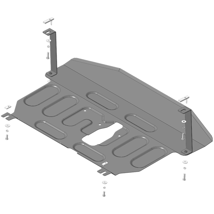 Защита картера двигателя, КПП Toyota Corolla Fielder (E160) 2017- FL2 V- 1,5 (2NR); FWD Арт. 72511