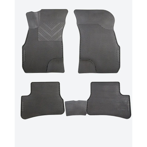 Коврики в салон Hyundai Accent Тагаз 1999-2012 5 дв., 3D Sota bord резина, Черный, Арт. EVTS0242
