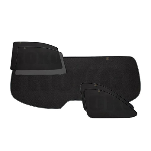 Каркасные шторки GAC GS5 2020-, ЗПС (задняя полусфера), 5 шт, из двух частей
 Арт. TR308710
