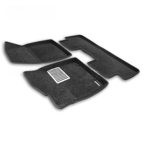 Коврики в салон BYD Yuan Up 2024-, 3D ткань Euromat LUX, Черный, Арт. EM3D001254