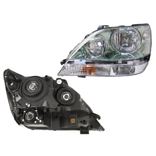 Фара  Toyota Harrier (XU10) 1997-2000 светлая (зеленый оттенок), слева (L) Арт. ST3121152LAS1