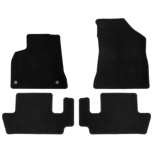 Коврики в салон Peugeot 3008 2009-2013, текстильные Klever эконом, Черный, Арт. KLEVER01381901200K