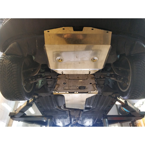Защита картера двигателя, КПП BMW X5 (G05) 2018-2023 V-ВСЕ, КПП-ВСЕ, X5 M-ПАКЕТ(НЕ ПОДХОДИТ НА BMW X5M) Арт. 3415ABC
