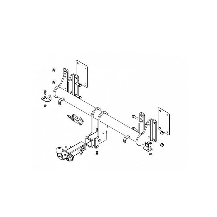 Фаркоп BMW X5 (G05) 2018-2023 BALTEX Арт. 03907732