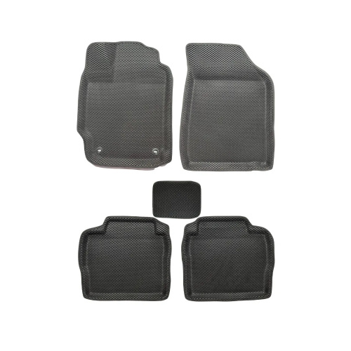 Коврики в салон Toyota Camry (XV50) 2011-2014, 3D EVA LOCKER, Черный, Арт. EVATYCAM50