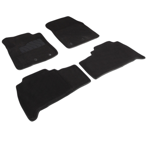 Коврики в салон Toyota Land Cruiser 200 2012-2015 FL1, 3D ткань Seintex , Черный, Арт. 84973