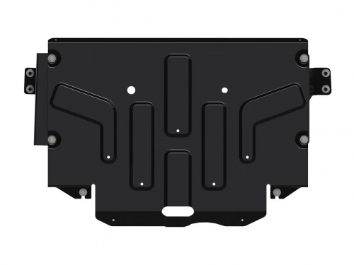 Защита картера двигателя, КПП Ford Tourneo Custom 2012-2018 V-2,2 TD МТ/АТ RearWD; 2,2 TD МТ/АТ FrontrWD; 2,2 TD МТ/АТ AWD Арт. 08.3335