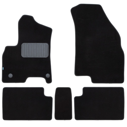 Коврики в салон Chery Tiggo 7 Pro 2020-, текстильные Klever premium, Черный, Арт. KLEVER03632822110KH