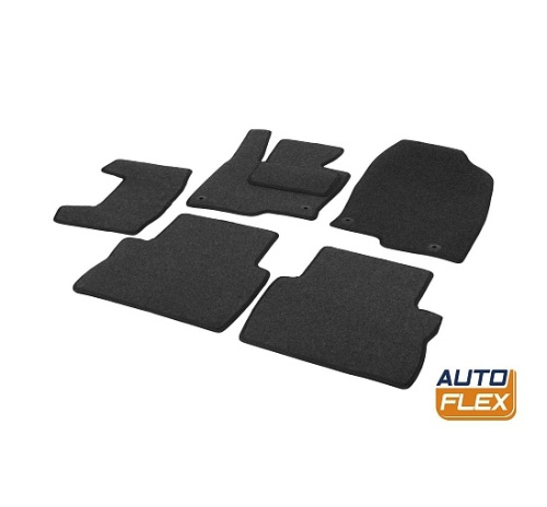 Коврики в салон Mazda CX-5 (KF) 2017-, ткань AutoFlex Business, Графит, Арт. 5380101