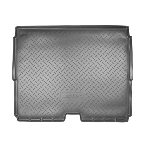 Коврик в багажник Peugeot 3008 2009-2013, полиуретан Norplast, Черный, Арт. NPL-P-64-42