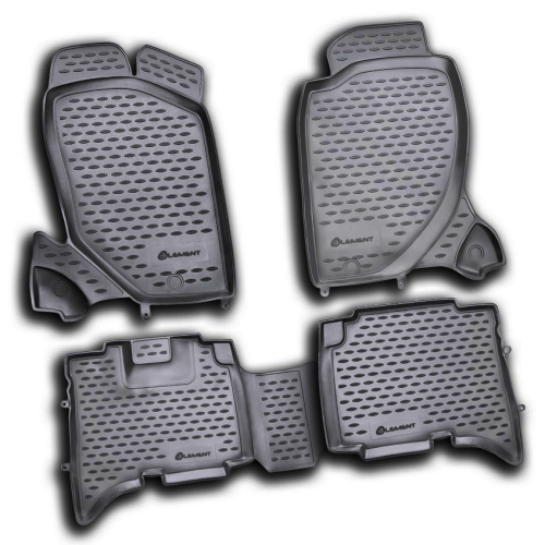 Коврики в салон Great Wall Hover 2005-2010, полиуретан Element, Черный, TDA (для дизельного а/м) Арт. NLC.59.10.210kh