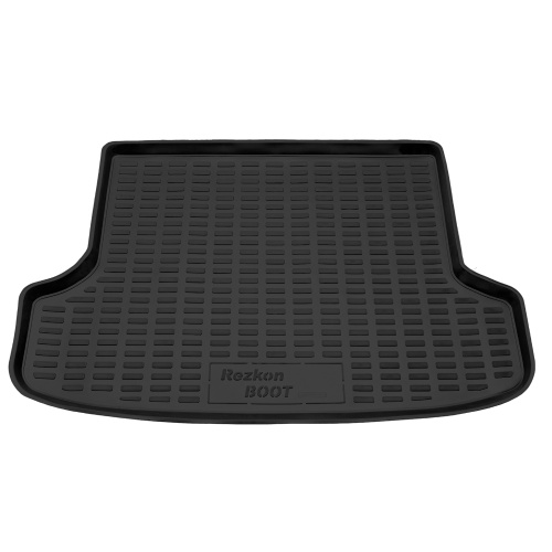 Коврик в багажник Kia Rio  2005-2009 Седан, полиуретан Rezkon, Черный, Арт. 5521020100