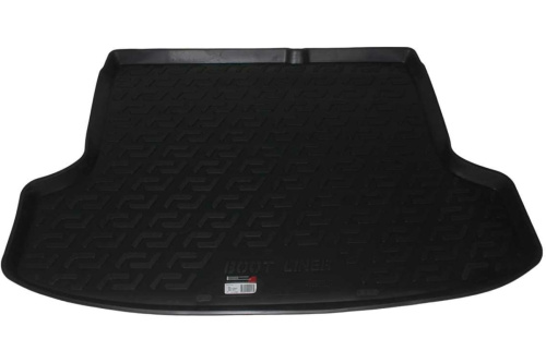 Коврик в багажник Kia Rio  2005-2009 Седан, полиуретан L.LOCKER, Черный, Арт. 0103010801
