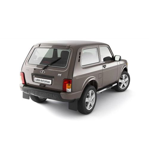 Накладки на пороги LADA Niva 2121 1977-1993 3 дв.    Арт. LNI220302