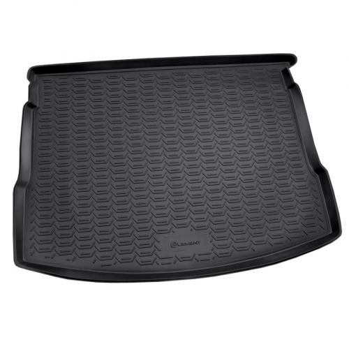 Коврик в багажник Nissan Qashqai (J10) 2006-2010, полиуретан Element, Черный, Арт. 999TLJ10BL