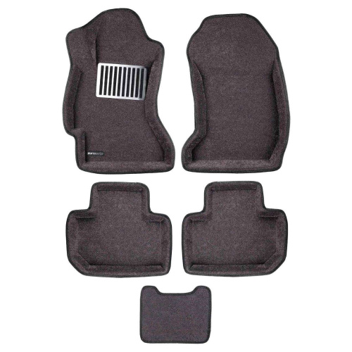 Коврики в салон Subaru Forester  (SJ/S13) 2012-2016, 3D ткань Euromat LUX, Серый, Арт. EM3D004709G