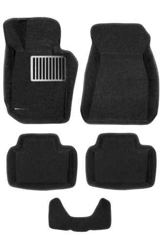 Коврики в салон BMW X7 (G07) 2019-2023, 3D ткань Euromat LUX, , на 3 ряда Арт. EM3D0012261