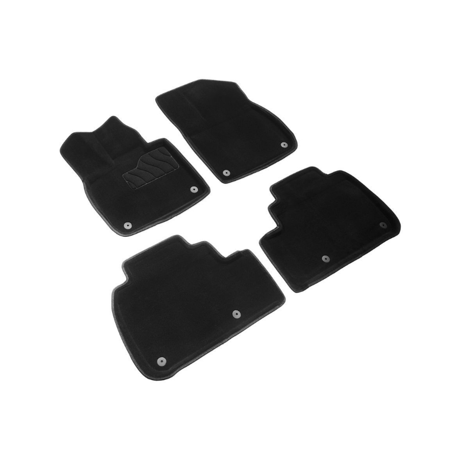 Коврики в салон Lixiang Li L7 2024- FL, 3D ткань Seintex , Черный, Арт. 317471