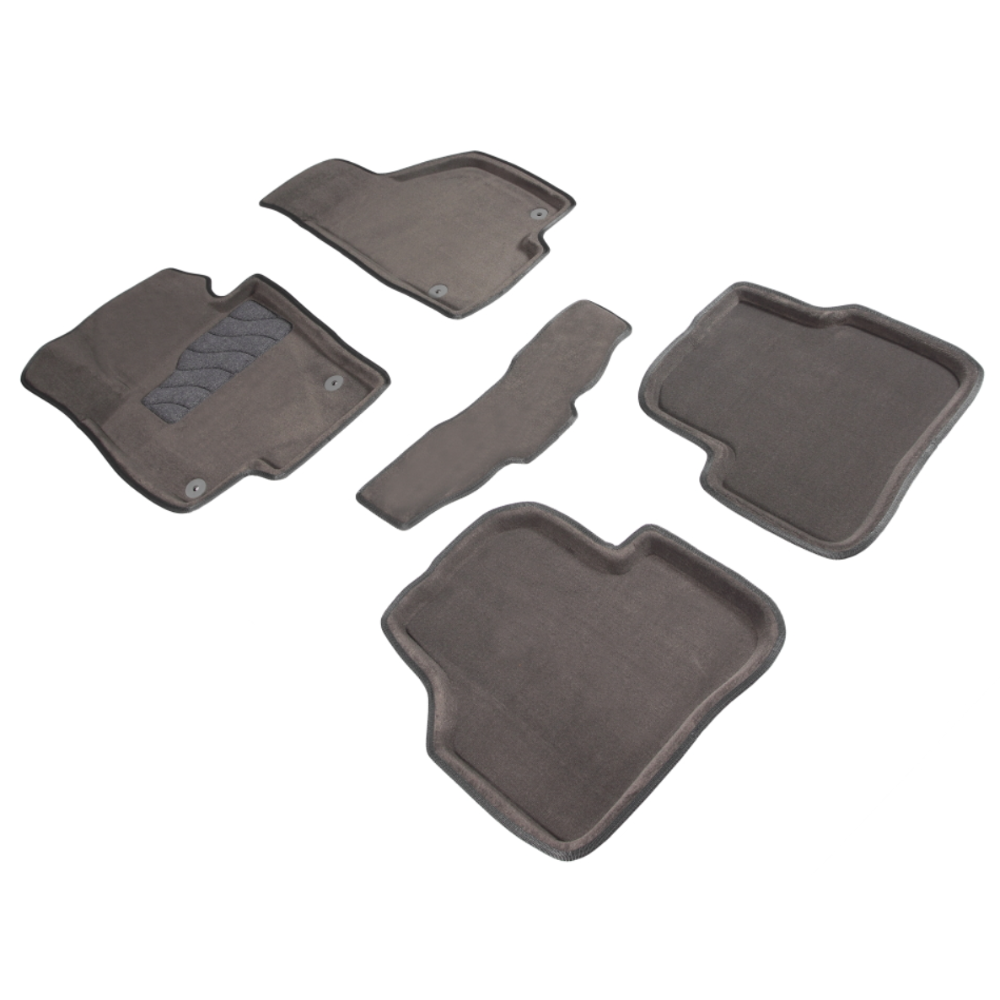 Коврики в салон Volkswagen Passat (B6) 2005-2010 Универсал, 3D ткань Seintex , Графит, Арт. 99910