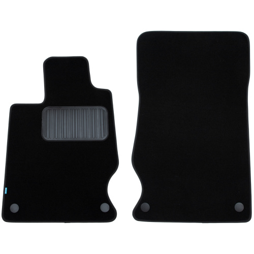 Коврики в салон Mercedes SL (R230) 2001-2006, текстильные Klever premium, Черный, Арт. KLEVER03341222110KH