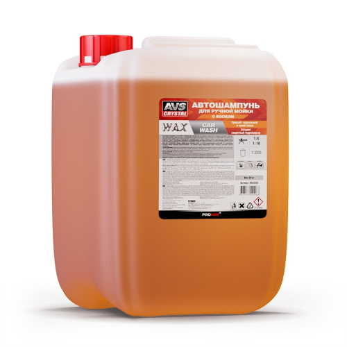 Автошампунь с воском AVS AVK-716 20 кг, шт