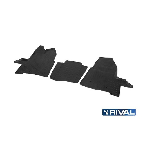 Коврики в салон Ford Transit  2014-2022 Фургон, полиуретан Rival, , Арт. 11806001
