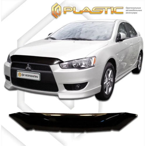 Дефлектор капота Ca-Plastic для Mitsubishi Lancer, арт.20100101022960000000000